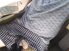 mother-in-law sucks and jerks off my dick on public transport